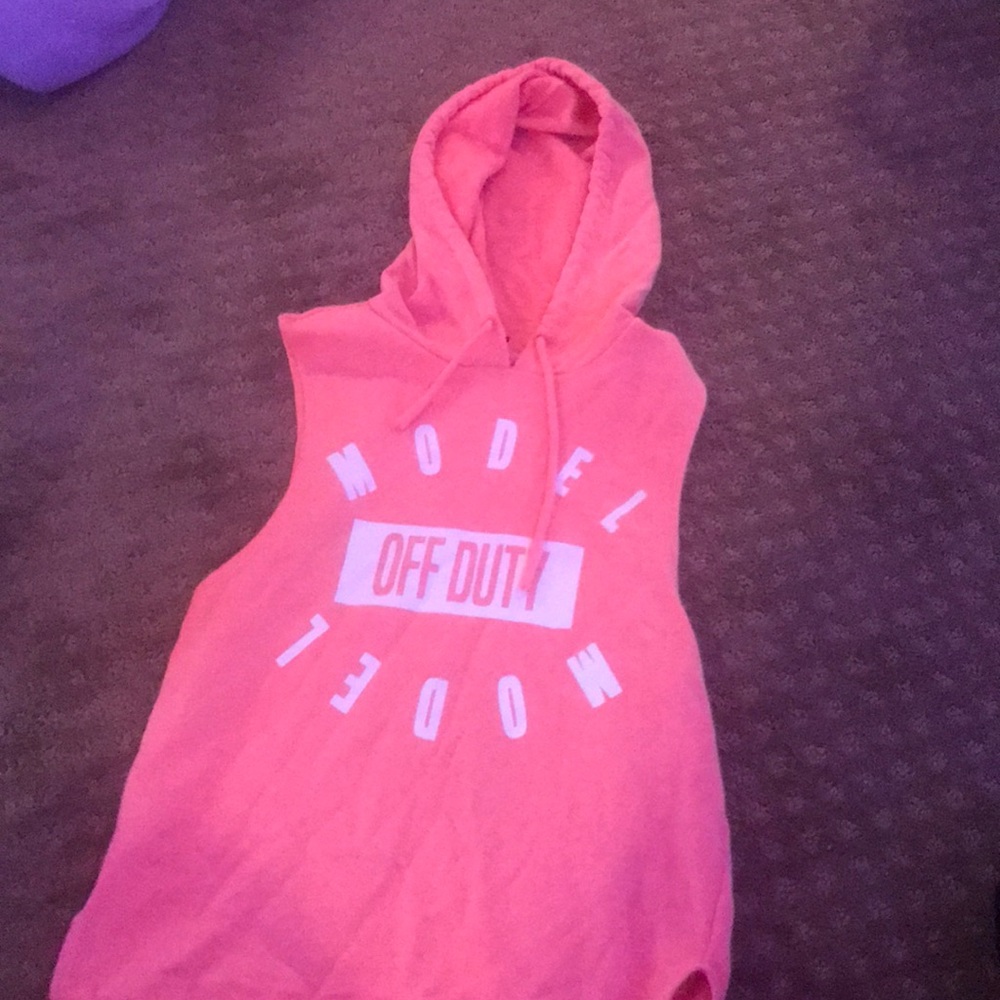 Tank top with hood